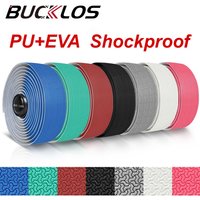 AliExpress BUCKLOS Anti-slip Road Bike Handlebar Tape Shock Absorption Bicycle Bar Tape PU EVA Handle Wrap with End Plug Cycling Parts