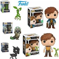 FUNKO POP Fantastic Beasts Newt 01# 10# Augurey 25 Thestral 17# PICKETT 19 PVC Vinyl Figure Collectible Model Toys For Children