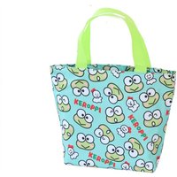 Sanrio Hello Kitty Student Bento Bag Cute Cartoon Kuromi My Melody Hangyodon Outdoor Leisure Work Zipper Lunch Box Bag Handbag