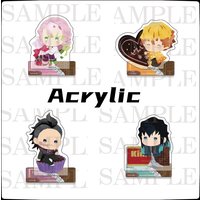 demon slayer chocolate ver butterfly ninja snake pillar anime acrylic stand cartoon children's desktop ornaments Christmas gifts