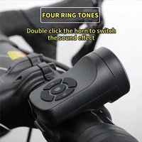 AliExpress NONE Bicycle Horn For Bike Horn Loud Bicycle Bell Electric Scooter Horn Powerful Bike Doorbell MTB Bike Accessories USB Chargeable