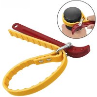 Adjustable Strap Oil Filter Belt Wrench Chain Spanner Puller Cartridge Disassembly Tool for Motorcycle Repair Accessorie