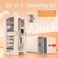 32 in 1 Mobile Phones Cleaning Kit Multifunctional Cleaner Set For Keyboard Camera Laptop Earphone Clean Pen Brush Cleaning Tool