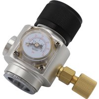 Mini Co2 Regulator 0-30Psi Guage 3/8" Thread Corny Keg Charger Kit For Hombrew Beer Kegerator Dispenser
