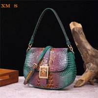 XMESSUN New Trendy Crocodile Pattern Shoulder Bags For Women,Europe and America Fashion Designer Female Messenger Crossbody Bag