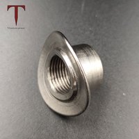 M18*1.5 Titanium or Stainless Saddle Style O2 Oxygen Sensor Weld Bung for Car Exhaust System