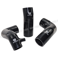 Würmer Hochleistungs-Silikon-Ansaugschlauch-Set, 3-teiliges Set für Suzuki Swift Sport ZC33S K14C 2018–2020