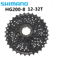AliExpress Shimano CS HG200-8 MTB mountain bike bicycle flywheel 7 speed 8 speed cassette 28T 32T bicycle parts