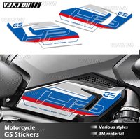 R1200 GS R1250 GS Motorcycle Sticker Side Fairing Triple Black HP Trophy Decals Waterproof For R1200GS R1250GS 2017-2023