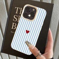 INS Cute Small Love Heart Fresh Phone Case For Xiaomi 15T Pro 14T 13T 15 14 13 Poco X5 X6 X7 F5 F6 F7 Pro Shockproof Soft Cover