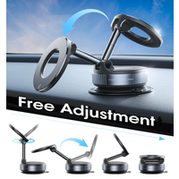 New Vacuum Magnetic Car Phone Holder with 360° Rotation &Foldable Design Strong Magnetic Absorption For iphone 12 13 14 15 16 17