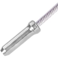 AliExpress NONE 100pcs Bicycle Brake Shifter Cable Tips Aluminum Brake Line Derailleur Shift Inner Wire End Caps Tips Crimps MTB Bike Accessorie