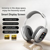 Wireless Bluetooth Earphone Head-mounted Touch Screen Headset Long Battery Life Noise Cancellation With Mic Sports Earphone