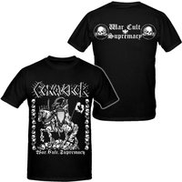 Conqueror Mens Hip Hop Heavy Metal Tshirts Cotton Band Shirt Unisex Summer Short Sleeve Fashion Brand Tee Vintage Tops