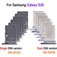 S26 SIM Card Tray Replacement For Samsung Galaxy S26 5G SM-S942B Dual SIM Version / SM-S942U Single SIM Version