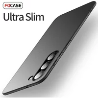 For SAMSUNG Galaxy S23 S24 Ultra Plus FE 5G Hard PC Shockproof Cover Luxury Lightweight Ultra Slim Matte Case Covers