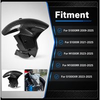 For BMW M1000RR M1000R S1000RR S1000R 2019-2025 Motorcycle Parts Wheel Hugger Mudguard Carbon Fiber Front Fender Fairing