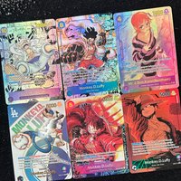 DIY OPCG Baseball Monkey D. Luffy Roronoa Zoro Nami Roger Teach Hobbies Anime Game EN Collection Card Gift Toys