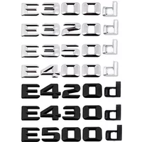 For E-Class W210 W211 E200d E220d E250d E180d E320d E350d E400d E500d 2014-2016 Rear Trunk Emblem Logo Badge Sticker