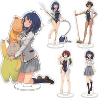 16CM Anime Too Many Losing Heroines Yanami Anna Yakishio Remon Komari Chika Basori Tiara Cos Acrylic Figure Stand Ornament Gifts