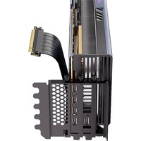 PCI-E 4.0 Graphics Card Vertical Mounting Bracket 200mm PCI-E 3.0 x16 Extension Cable Holder GPU Mounting Bracket Kit