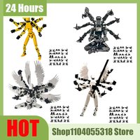 Multi-Jointed Movable Shapeshift Robot With 8 Wings Women's Accessories 3D Printed Mannequin Dummy 6 Action Figures Toys Kids