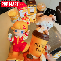 New Hot Pop Mart Dimoo & McDonald's Collab Collectible Figure Blind Box McCaf McFlurry Trendy Toy Desktop Decor Mystery Box Gift