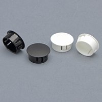 Snap on Plastic Plug Hole Cover Caps Wall Cable Desk Plugs Furniture Holes Round Profile Pipe Cap Gromet Wire Screw White Covers