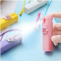 Travel Spray Bottle Portable 10ml Cute Cartoon with Lanyard for Cosmetic Sanitizer Refillable Mini Container Perfume Bottle