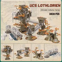 UCS Lothlorien Movie Scense Moc Building Blocks Famous Castle Architecture Technology Bricks DIY Assembly Toys Xmas Gifts