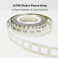 1Kg 2P 21700 0.15mm Nickel plated steel strip Sheet Nickel Tape For lithium battery Spot Welder Welding Piece