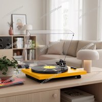 Professional Dynamic Magnetic Vinyl Record Player High Fidelity Bluetooth Vinyl Record Player HIFI Level Automatic Stop Function