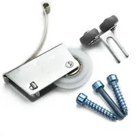 Wardrobe Sliding Door Rollers Wheels Pulley Sliding Door Fittings For Light Wardrobe Washroom Slide Door Hardware