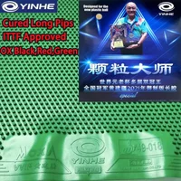 YINHE VVIP Maste Long Pips Table Tennis Rubber OX Cured/Uncured Huang Jianjiang Medium Pips Ping Pong Rubber ITTF Approved image 4