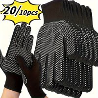 10/20PCS Heavy-duty Nylon Gloves - Lightweight Grip Texture, Suitable for Cycling, Fishing, Camping, Hunting