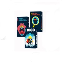 Board Game Crazy Sherlock Fruit Cocktail MIGO – Compact Portable Strategy, Fun Family Card Party for Travel & Home Nights