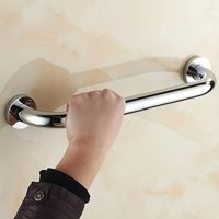 Stainless Steel Bathroom Grab Bar , Non-Slip Safety Handle for Shower, Wall Support, Stainless Steel