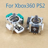 100pcs For XBOX 360 Xbox360 PS2 Controller Joystick 3D Analog Stick Sensor Repair Parts Joystick Handle with alps