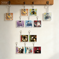 Game sweet pool 6CM Sakiyama Youji Acrylic Pendant Keychains bag decorations Exquisite Products Accessories Goods Collection