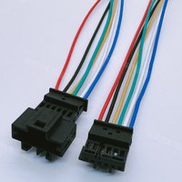 B MW M ercedes B enz taillight connector car lock plug VVDI MB 57 plug 6P male and female plug