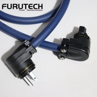 FURUTECH 3ts20 Alpha OCC Conductor HiFi audio speaker Power Cord with Original FI-11 L-Type 90° Elbow Plug made in japan