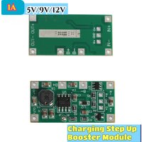 Lithium Battery UPS Charging Module DC5V 9V 12V Step Up Booster Module for18650 Lithium Battery UPS Voltage Converter Protection