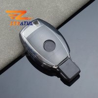TPU Car Shell Fob Holder For Mercedes Benz A B R G Class GLK GLA GLC GLR W204 W210 W176 W202 W463 Remote Key Case Cover