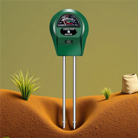 3 In 1 Soil Tester Moisture Sunlight PH Meter For Plants Flowers Garden Water Acidity Humidity Light Detection Tool