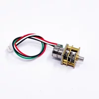 OT-GSM08 Mini 8mm 2-Phase 4-Wire Gear Stepper Motor Micro Full Metal Gearbox Gear Stepping Motor DIY Robot Car Monitor Camera