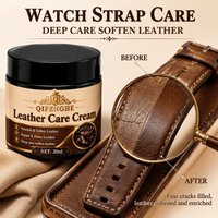 Deep-Care Leather Cream, Moisturize & Soften Watch Straps to Prevent Cracking