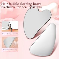 NEW Stainless Steel Gua Sha Scraper Massager For Face Neck Body Guasha Massage Tool Facial Skin Care Guasha Board Face Massager
