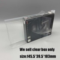 For PS3 Metal Gear Solid 4 Limited Edition & NS: Transparent Dustproof Collectible Case - Also Fits Senran Kagura vs. Neptunia