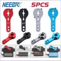 5PCS NEEBRC 25T M3 Metal RC Servo Horn Arm Aluminum for Futaba Savox Xcore HL HD Power JX SPT Dspower Robot DIY Drone Car Part
