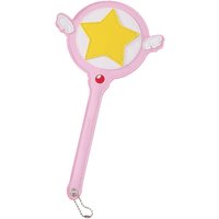 Cute Anime Magic Wand Card Bag Bus Subway Card Cover Holder Card Bag with Wings